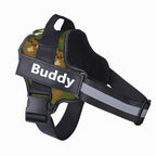 Personalized No-Pull Reflective Dog Harness – Breathable & Adjustable Comfort