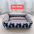 CozyCloud™ Plush Pet Bed – Warm Comfort for Dogs & Cats