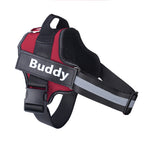 Personalized No-Pull Reflective Dog Harness – Breathable & Adjustable Comfort